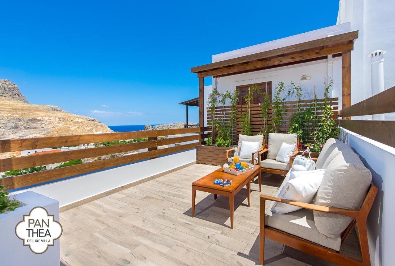 Villa Panthea Lindos  Luaran gambar
