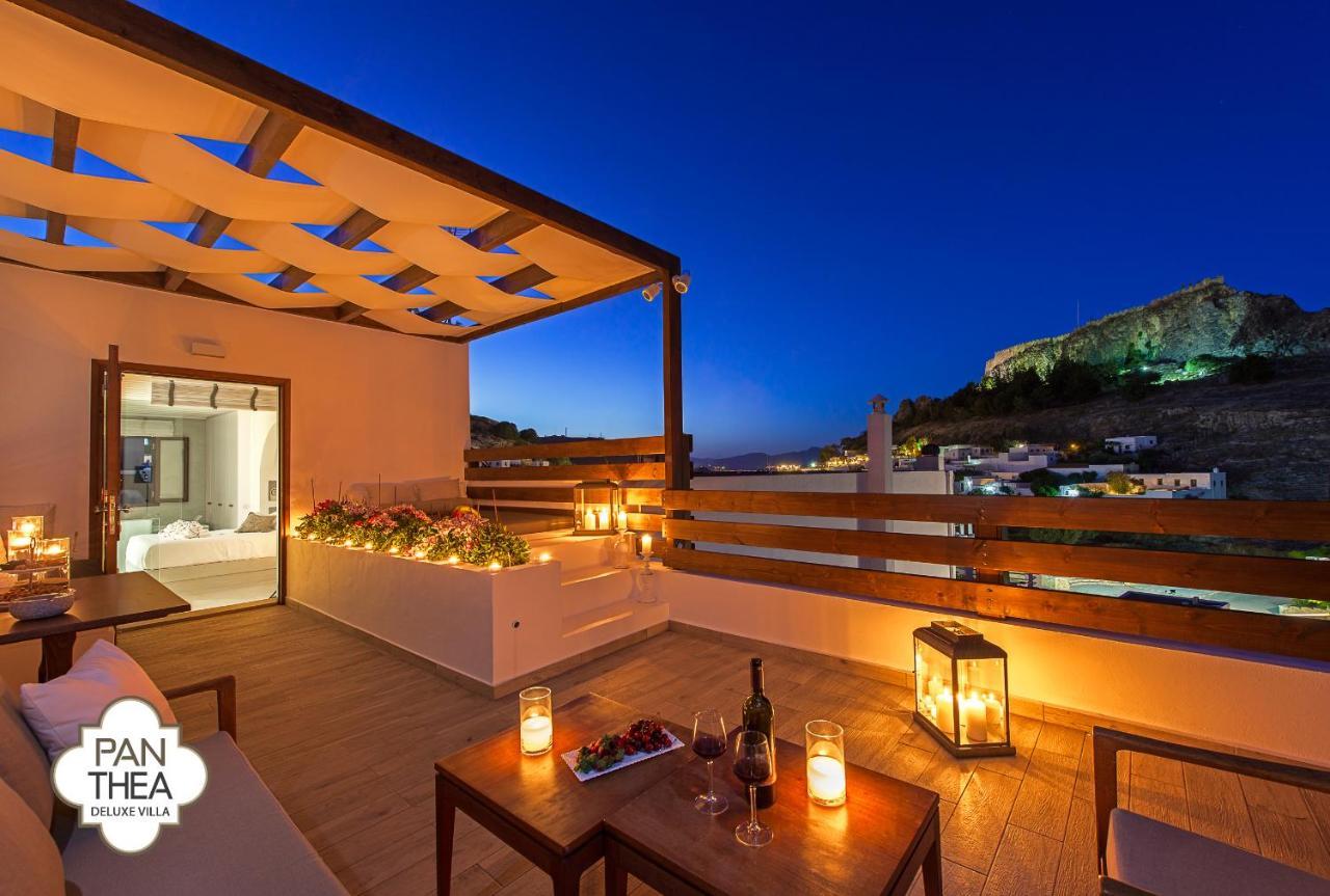 Villa Panthea Lindos  Luaran gambar